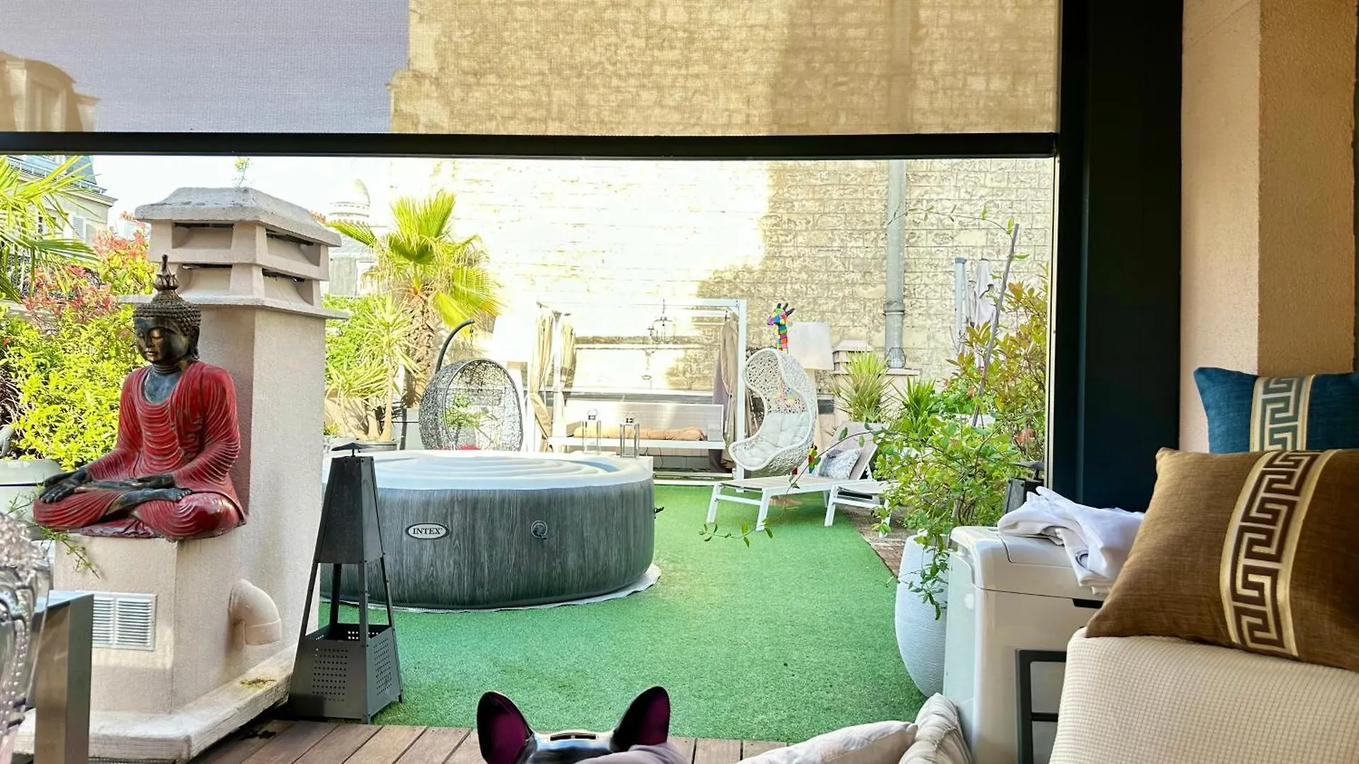 Luxury Rooftop Escape With Jacuzzi & Sacre-Coeur View París Francia